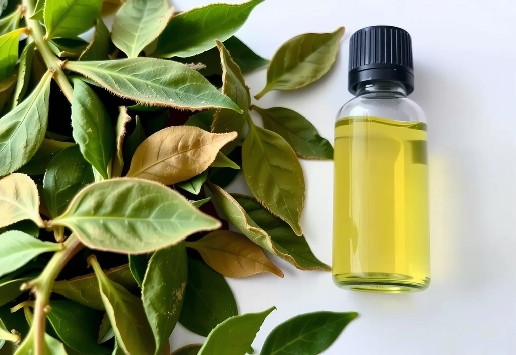 Green tea leaves and extract